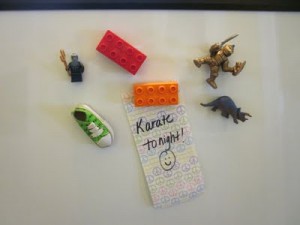 Fridge Magnets using toys