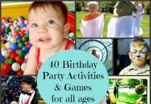 40 Kids Birthday Party Activities and Games for all ages