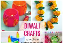 Simple Diwali Crafts ideas from around the web