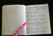 scavenger hunt
