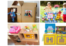 10 Pretend Play Ideas with a Cardboard Box 10 Pretend Play Ideas with a Cardboard Box